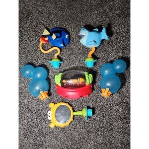 Disney Finding Nemo Bright Starts Baby Jumper Replacement Toys Shark Dory Lot